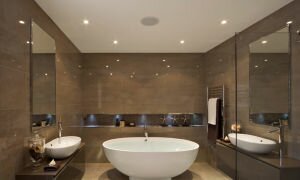 Натяжной потолок в ванной: инструкция по монтажу и эксплуатации